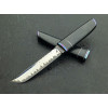 OBSIDIAN WAVE авторський ніж ручної роботи Fomenko Knifes, сталь - К110, 61-62 HRC, купити замовити в Україні